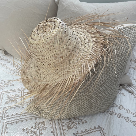 Handmade Boho Woven Hat - Picture 1 of 4